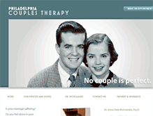 Tablet Screenshot of philadelphiacouplestherapy.com